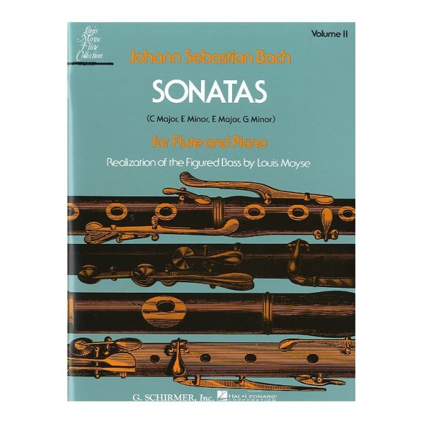 J.S. Bach: Sonatas For Flute And Piano Volume II