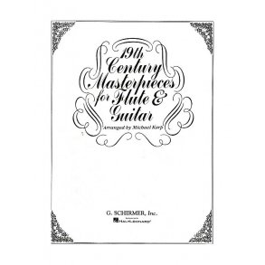 19th Century Masterpieces For Flute And Guitar