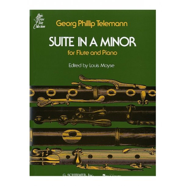 Georg Philipp Telemann: Suite In A Minor For Flute And Piano