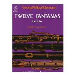 Georg Philipp Telemann: Twelve Fantasies For Solo Flute