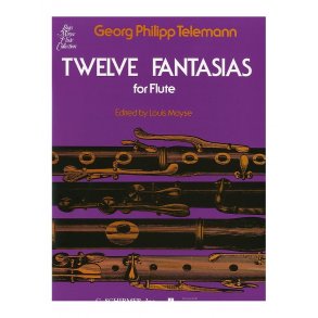 Georg Philipp Telemann: Twelve Fantasies For Solo Flute