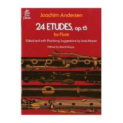 Joachim Andersen: 24 Etudes Op.15 For Flute
