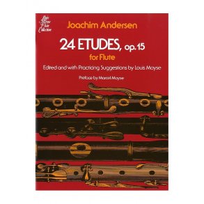 Joachim Andersen: 24 Etudes Op.15 For Flute