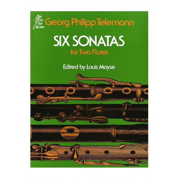 Georg Philipp Telemann: Six Sonatas For Two Flutes