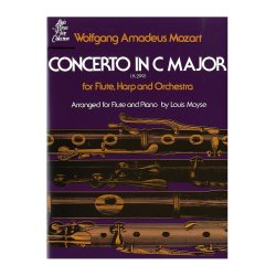 W. A. Mozart: Concerto For Flute, Harp And Orchestra (Flute/Piano)