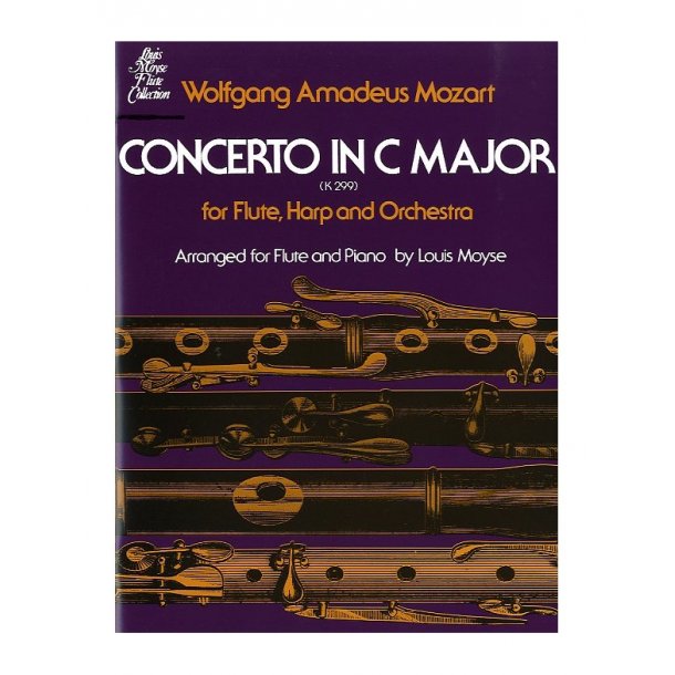 W. A. Mozart: Concerto For Flute, Harp And Orchestra (Flute/Piano)