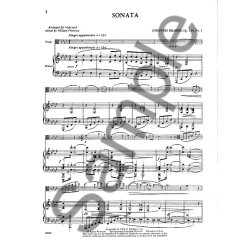 Johannes Brahms: Sonata For Viola And Piano No.1 In F Op.120