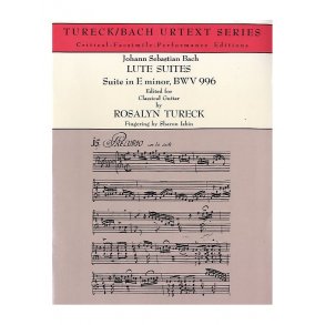 J.S. Bach: Suite In E Minor BWV 996 (Guitar)