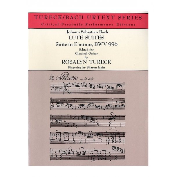 J.S. Bach: Suite In E Minor BWV 996 (Guitar)