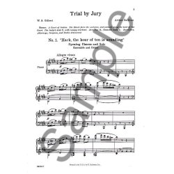 Gilbert And Sullivan: Trial By Jury (Vocal Score)