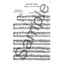 W.A. Mozart: Cosi Fan Tutte (Vocal Score)