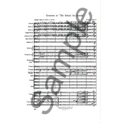 Samuel Barber: Overture To School For Scandal (Study Score)