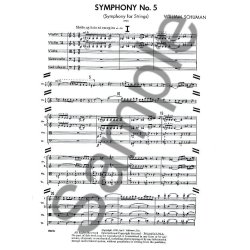 William Schuman: Symphony No.5 'Symphony For Strings' (Study Score)