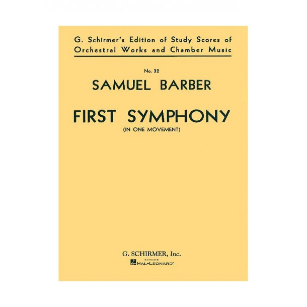 Samuel Barber: Symphony In One Movement Op.9