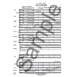 Samuel Barber: Souvenirs Op.28 (Study Score)