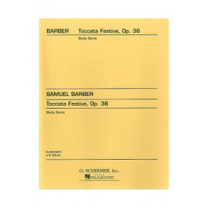 Samuel Barber: Toccata Festiva Op. 36 (Study Score)