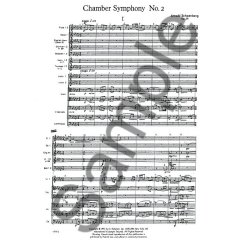 Arnold Schoenberg: Chamber Symphony No.2 Op.38 (Study Score)
