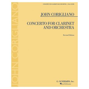 John Corigliano: Concerto for Clarinet And Orchestra (Study Score)
