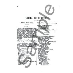 Christoph Willibald Gluck: Orfeo Ed Euridice (Libretto)
