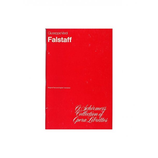 Giuseppe Verdi: Falstaff (Libretto)