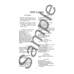 Giuseppe Verdi: Don Carlo (Libretto)
