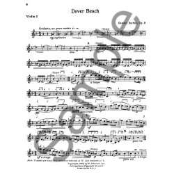 Samuel Barber: Dover Beach (String Quartet Parts)