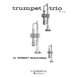 Robert Muczynski: Trumpet Trio Op.11 No.1 (Score And Parts)