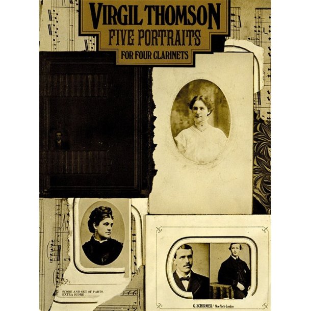 Thomson 5 Portraits For 4 Clarinets