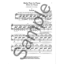 Claude Debussy: Suite Pour Le Piano