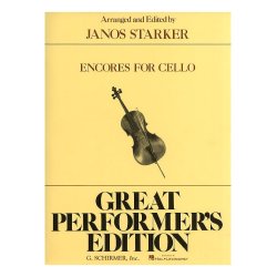 Encores For Cello (Great Performer's Edition)