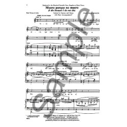 Gian Carlo Menotti: Muero Porque No Muero