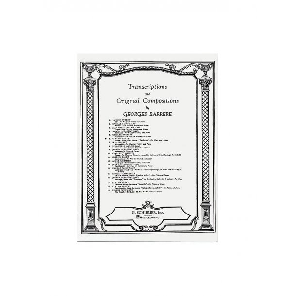 Christoph Willibald Gluck: Scene (Orpheus) (Flute/Piano)