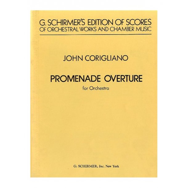 John Corigliano: Promenade Overture (Score)