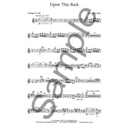 John Ness Beck: Upon This Rock (Brass Parts)