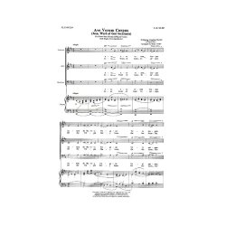 W.A. Mozart: Ave Verum Corpus (SAB)