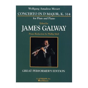 W.A. Mozart: Concerto In D Major, K. 314 For Flute And Piano Great Performer's Edition