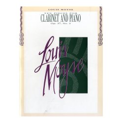 Louis Moyse: 10 Pieces For Clarinet And Piano Op.37 No.3