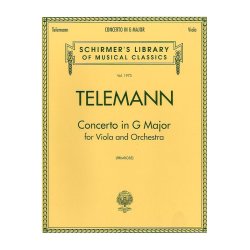 George Philipp Telemann: Concerto In G Major For Viola