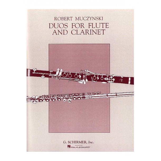 Robert Muczynski: Duos For Flute And Clarinet