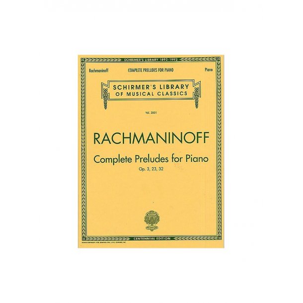 Sergei Rachmaninov: Complete Preludes For Piano