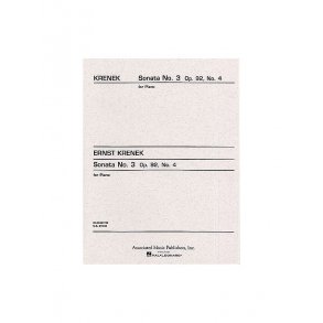 Ernst Krenek: Piano Sonata No.3 Op.92 No.4