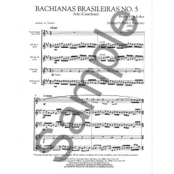 Heitor Villa-Lobos: Bachianas Brasileiras No.5 (Saxophone Quartet)