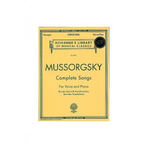 Modest Mussorgsky: Complete Songs (Voice/Piano)