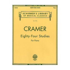 Johann Cramer: 84 Studies For Piano