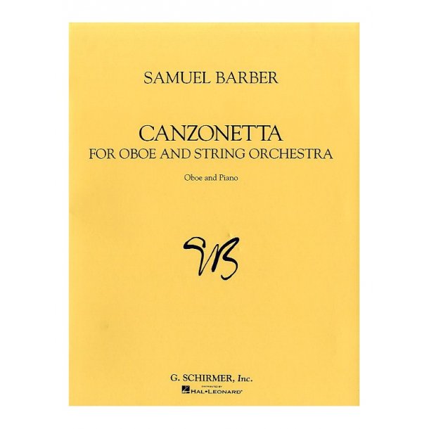 Samuel Barber: Canzonetta Op.48 (Oboe/Piano)