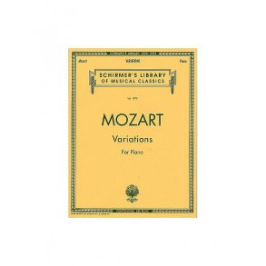 W.A. Mozart: Variations For Piano