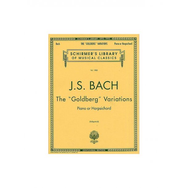 J.S. Bach: The Goldberg Variations