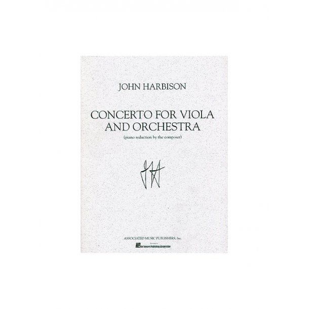 John Harbison: Concerto for Viola