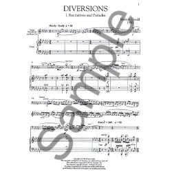Morton Gould: Diversions For Tenor Saxophone And Orchestra (Tenor Saxophone/Piano)