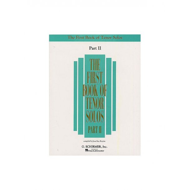 The First Book Of Tenor Solos Part II
